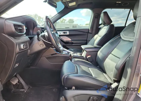 2021 Ford Explorer St из США, поврежденный, VIN 1FM5K8GC7MGA01721